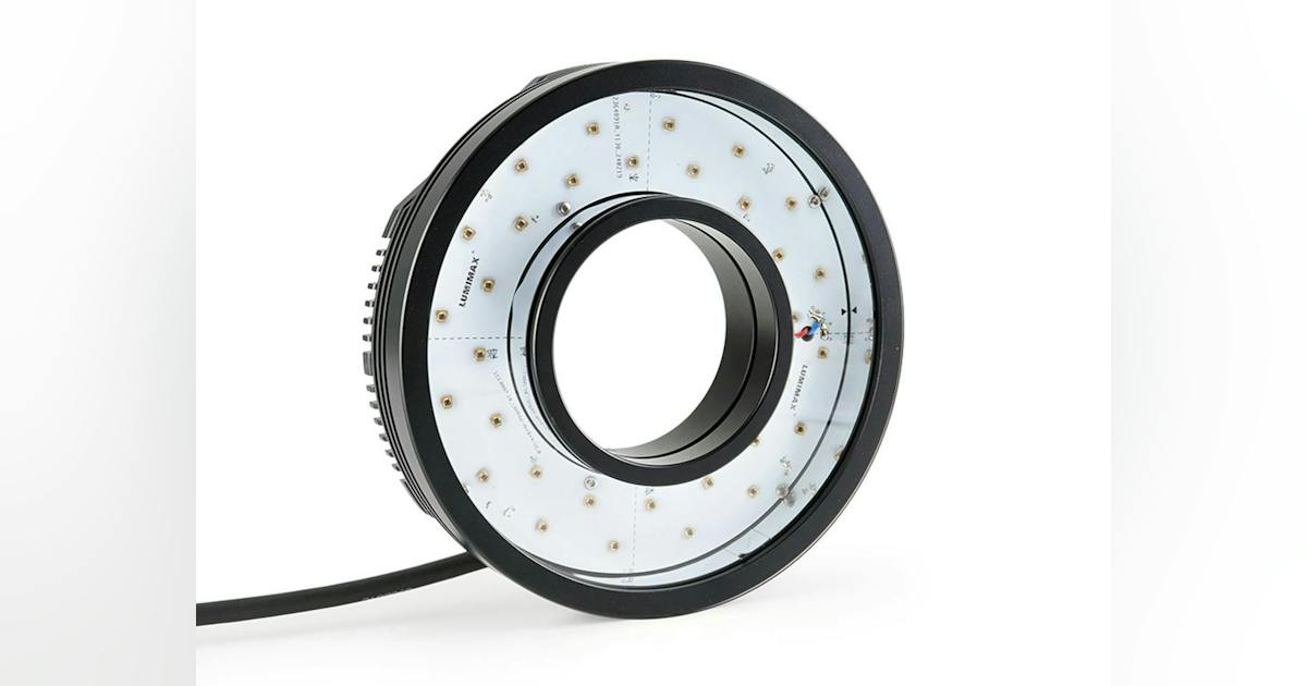 Edmund Optics introduces configurable ring lights for machine vision